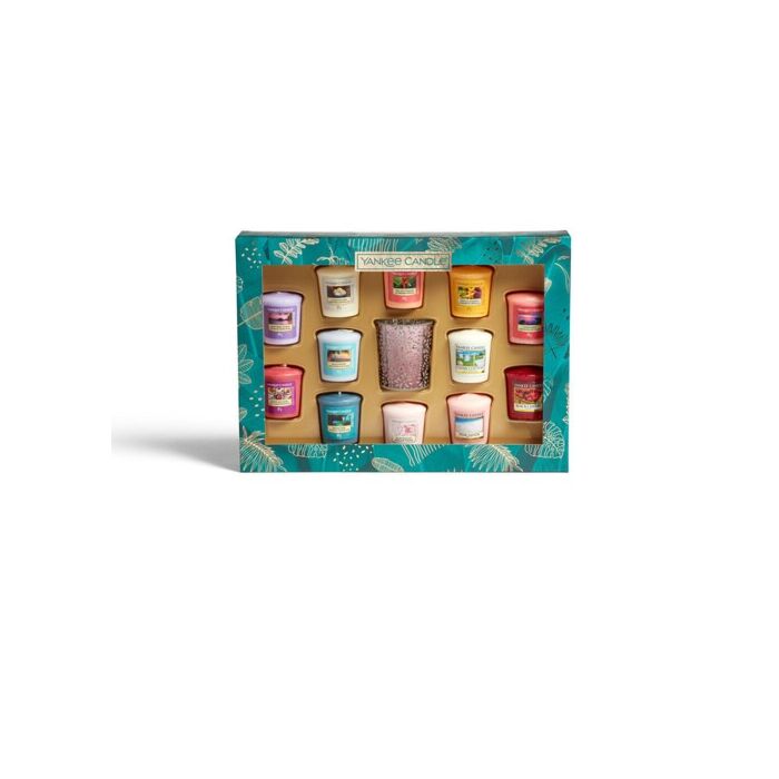 Yankee Candle 12 Votive 1 Holder Gift Set